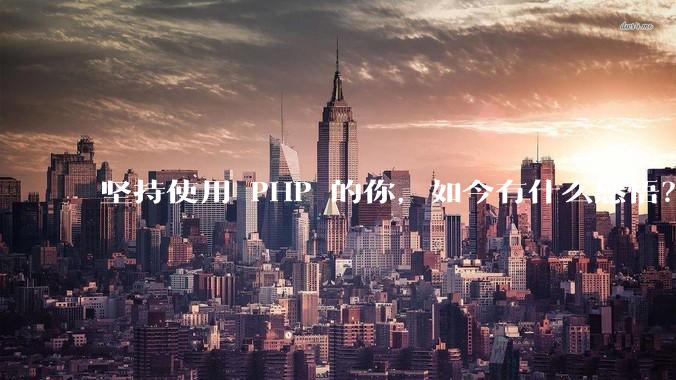 坚持使用 PHP 的你，如今有什么感悟？